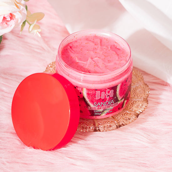 Exfoliante Limpiador de Sandía – Cara y Cuerpo, 350 g