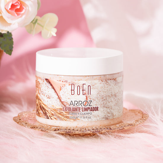 Exfoliante Limpiador de Arroz – Cara y Cuerpo, 350 g