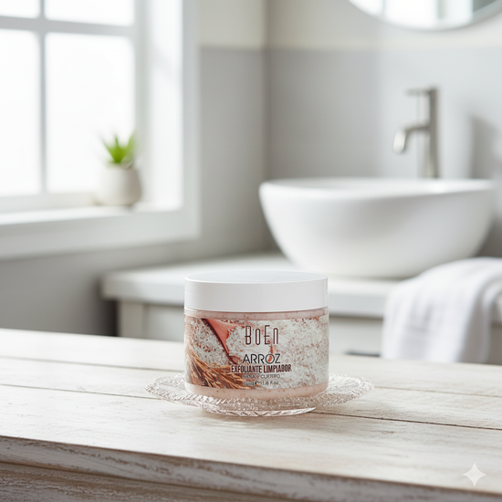 Exfoliante Limpiador de Arroz – Cara y Cuerpo, 350 g