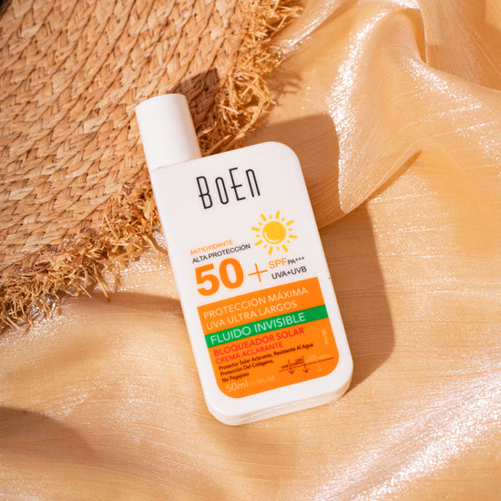 Bloqueador Solar SPF 50+ Fluido Ligero e Invisible – 50 ml