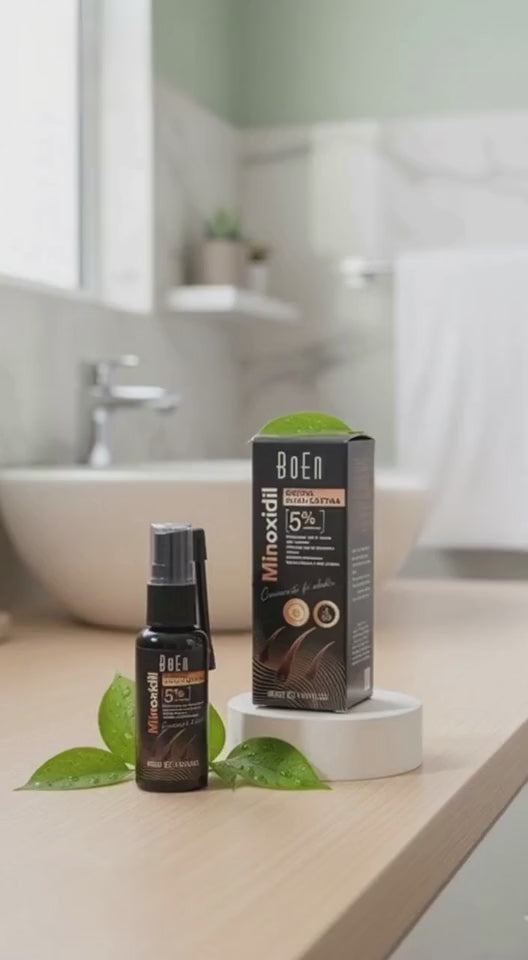 Suero Capilar Anticaída con Minoxidil 5% y Biotina
